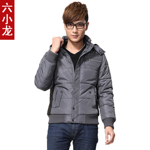  六小龙 冬装新品男装棉服 男士休闲外套棉衣 男款加厚棉袄