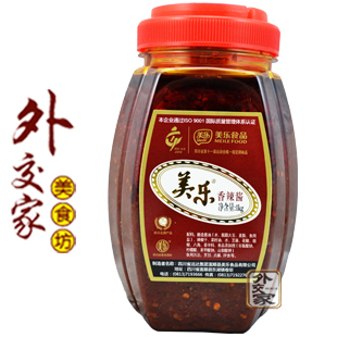  调味酱 辣酱 辣椒酱 海椒酱 美乐香辣酱1kg 四川特产