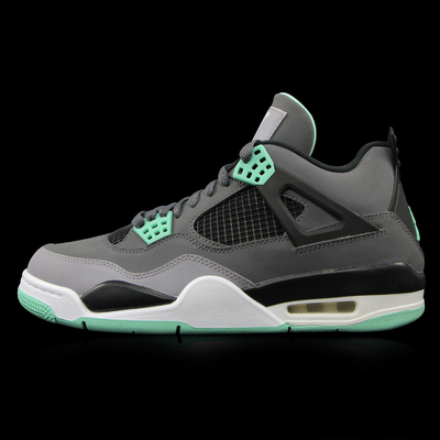 上下架计划:Air Jordan IV Green Glow AJ4 灰绿 荧光绿 男款 308497-033