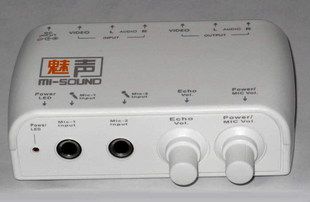 正品魅声 迷你卡拉OK 电脑K歌套装 3代加强版话放 不含话筒麦克风