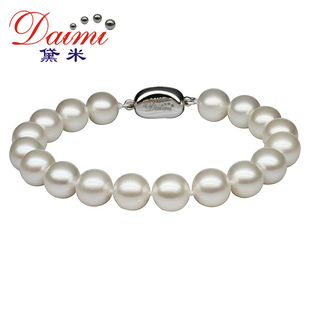  黛米珠宝 重磅首发 正圆 几乎无瑕 9-10mm珠宝级珍珠手链