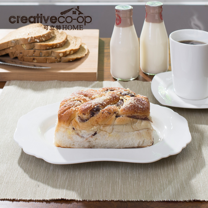 Can Litas American country white Ceramic plate Kitchen/Creative dinner platein the Home accessories , Decorative items , Decorative bowls category - from Buy2taobao.com to provide professional Taobao agent buy service
