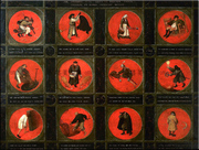 pieterbrueghel勃鲁盖尔尼德兰谚语小众复古艺术装饰画无框画