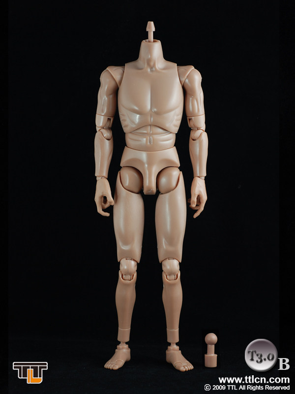 Easytoys国贸旮旯  兵人散件 1:6 TTL：T3.0B 棕色素体 现货