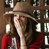 Small chili husband traveling 2012 new spring and summer days woolen hats summer hats