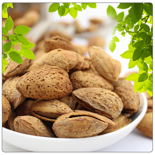  4件包邮 糖客热卖零食坚果特价薄皮奶油巴旦木/壳杏仁/巴旦木200g