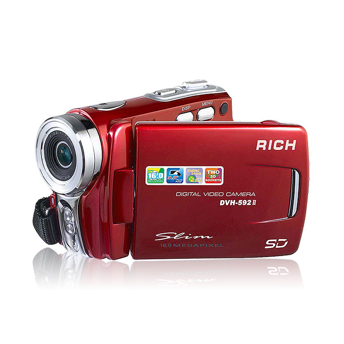 莱彩DVH-592II <span class=H>数码</span><span class=H>摄像</span><span class=H>机</span>dv 支持SD双卡 1600W  正品行货