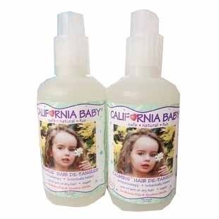 加州宝宝婴儿童幼儿镇静舒缓植物头发柔顺剂护