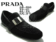 PRADA普拉达 男士磨沙皮休闲正装