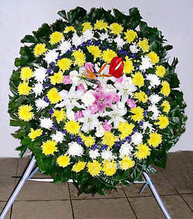 杭州花店祭奠鲜花杭州鲜花速递殡葬鲜花哀思菊