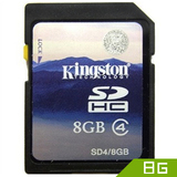金士顿8g sd卡 正品高速 sdhc存储卡8g 数码相机内存卡8g 特价