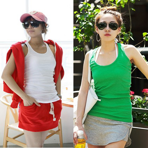 Womens tank tops-sevencolors 