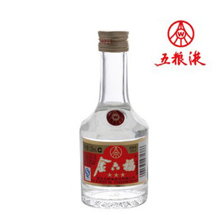  金六福酒/38度三星小酒版 白酒五粮液出品 125ML