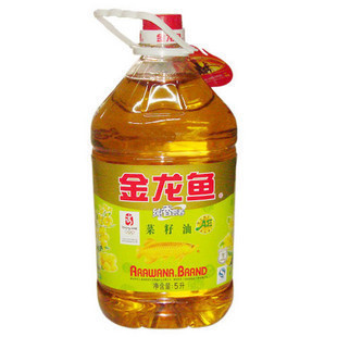 不包邮 金龙鱼AE纯香菜籽油5L