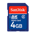冲冠 SanDisk SD 4G SD卡 SDHC 4GB 闪存卡 行货正品 全国联保