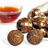 新益号普洱茶熟茶 2012精品普洱小沱茶 买50颗送飘逸杯+布袋+包邮