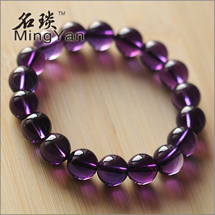  1212全民疯抢  紫水晶手链 水晶饰品 爱情石 开运手链
