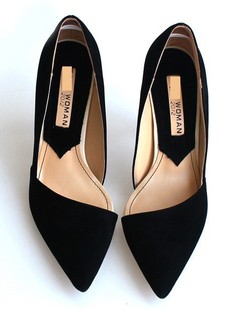  尹恩惠ZARA春秋冬欧美职业OL浅口夜店单鞋尖头高跟鞋婚鞋女鞋