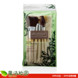 美国环保 EcoTools 化妆刷6件套 天然竹子柄 送套刷包