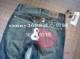 诚信店意大利 D&G 红LOGO牛仔裤