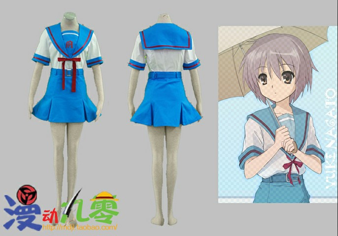 皇冠 cosplay服裝 衣服 涼宮春日的憂郁北高中學女夏裝校服在類目 模玩/動漫/周邊/cos/桌遊, Cosplay服飾/道具/服務, Cosplay女裝中 - 來自Buy2taobao.com提供專業的淘寶代購服務