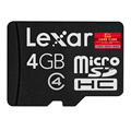 【官方旗舰】雷克沙 lexar TF卡 4g 4G mircosd4g 手机内存 特价