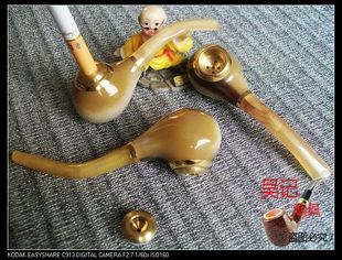 【吴记烟具】天然牛角两用型烟嘴烟斗旱烟袋 冲信誉带来美好生活在类目 ZIPPO/瑞士军刀/眼镜, 烟具, 烟斗中 - 来自Buy2taobao.com提供专业的淘宝代购服务