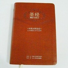正版基督教圣经 Holy Bible中英文对照圣经ESV金边索引附带朗读CD