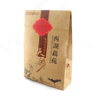  天荷西湖藕粉 西湖藕莼红枣味藕粉纯 150g 5小包 莲藕粉 杭州特产