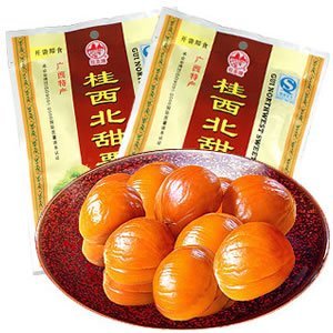  广西特产零食 拉友牌 桂西北甜栗/板栗 栗子 甘栗 栗仁100g