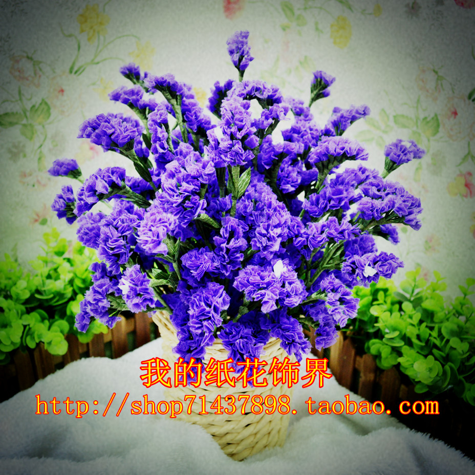 折玫瑰花的纸DIY防真花勿忘我手工皱纹纸藤花制作材料包套装在类目 鲜花速递/花卉仿真/绿植园艺, DIY仿真花材料, 制作材料(新), 皱纹纸中 - 来自Buy2taobao.com提供专业的淘宝代购服务
