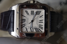 Cartier/卡地亚手表 山度士100 瑞士机芯 机械男女对表 W20073X8