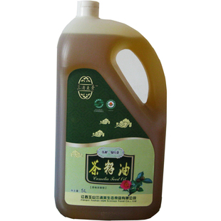  三清美景野生红花山茶油 东方橄榄油5L装最好的食用油原味浓香型
