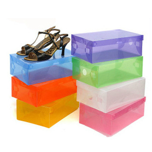 [Golden delicious Shanghai 9.9 email] high quality crystal shoes boxes/plastic shoe-box transparent shoe box/color options