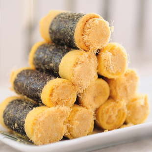  澳门特产 香记紫菜肉松蛋卷 225(330)g 手信香记蛋卷