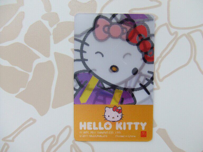 2011年最新麦当劳HELLO KITT麦乐卡橙色 全套六款 收藏首选