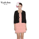 空钩花 帅气舒适 麻料针织<em>开衫</em>m-wan st.梅湾街