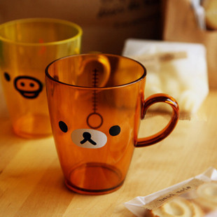 韓國可愛創意日本輕松熊亞克力情侶漱口杯刷牙杯 杯子在類目 家裝主材, 衛浴用品, 衛浴五金/掛件, 杯架/漱口杯中 - 來自Buy2taobao.com提供專業的淘寶代購服務