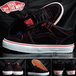  专柜正品代购 万斯 TN2 低帮男鞋  潮流休闲板鞋 反绒皮系带真皮