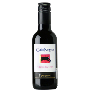  品尚红酒 智利原瓶进口红酒  黑猫赤霞珠干红  187ml