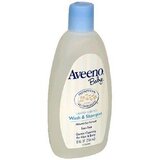 美国Aveeno baby婴儿燕麦无泪洗发沐浴液 354ml 2合1沐浴露
