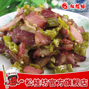  松桂坊腊味 私房菜 腊肉炒酸辣椒 湖南特产 精选小辣椒湘西腊肉