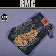 日本外单赤猿RMC牛仔裤◆丛林仙虎&虎啸顶级刺绣板裤 香港原单