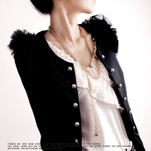 2012春装新款 milk女装蕾丝泡泡袖黑色耸肩修身双排扣小西装外套