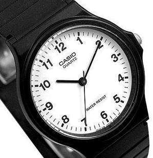  开学礼物正品卡西欧学生超薄复古电子表MQ-24-7B 27-1B MW-59-1E