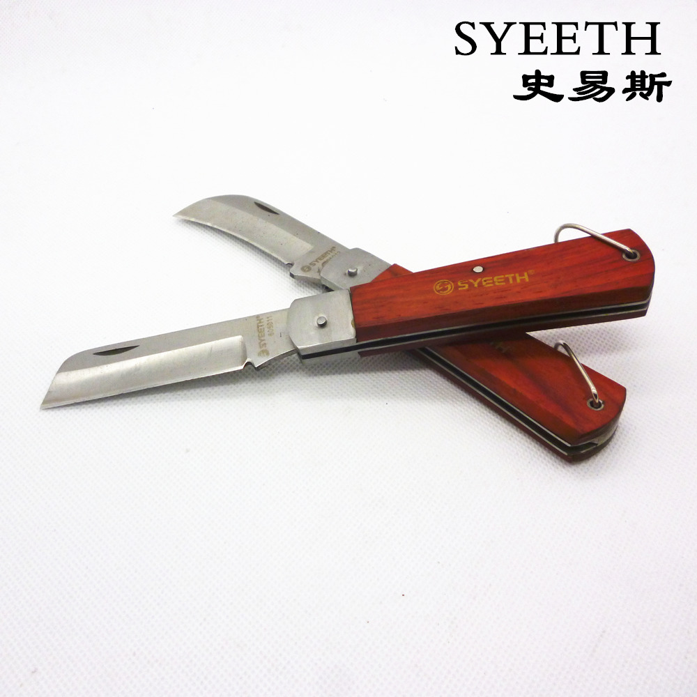 Original Germany Louis Red wooden handle Curved blade electrician knife Straight edge Use Utility knife Stripping knifein the Hardware/Tool , Hand Tools , Knife , Electrician knife category - from Buy2taobao.com to provide professional Taobao agent buy service