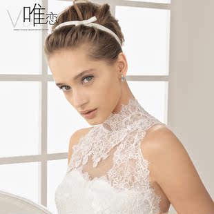 淘宝网<em>新娘</em>婚纱<em>马甲</em>夹薄款高领小外套2013秋