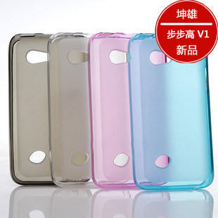 正品 坤雄 <span class=H>步步高</span> VIVO V1 <span class=H>手机</span>套 保护壳 保护套 清水套 送膜