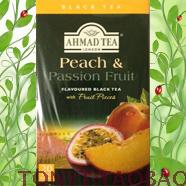  新品--英国原装进口AHMAD TEA 亚曼百香果味水果红茶20入/PK立顿