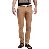 OLOMO2012夏装新品 男装英伦纯棉精致时尚百搭修身休闲长裤 潮